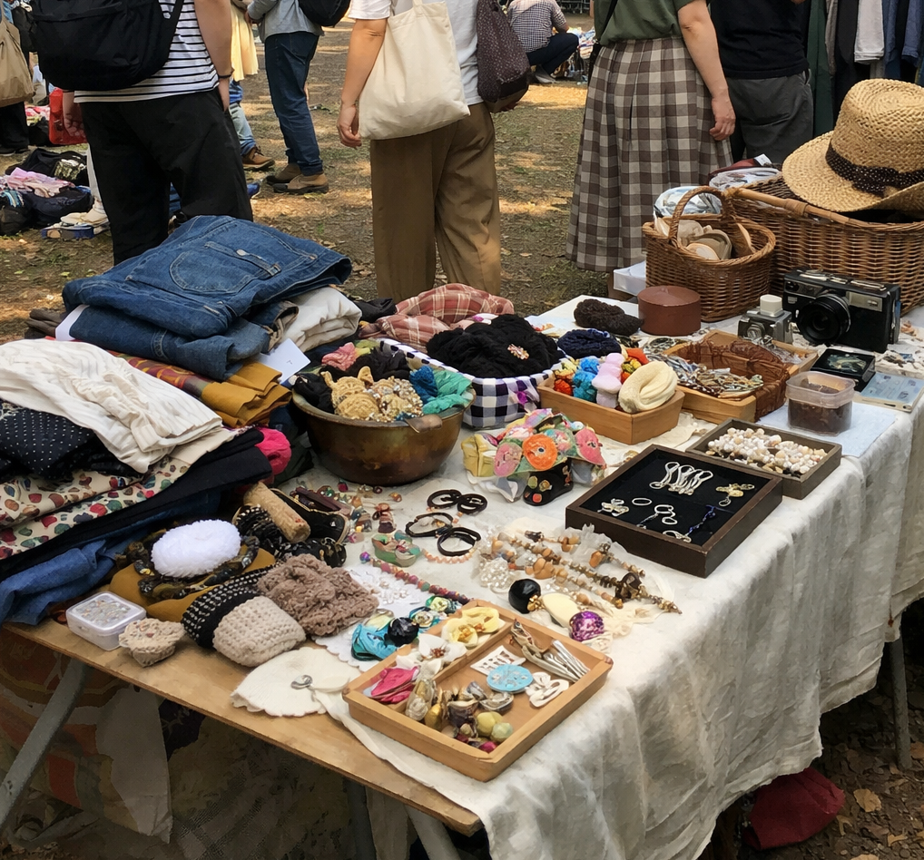 フリーマーケットのイメージ