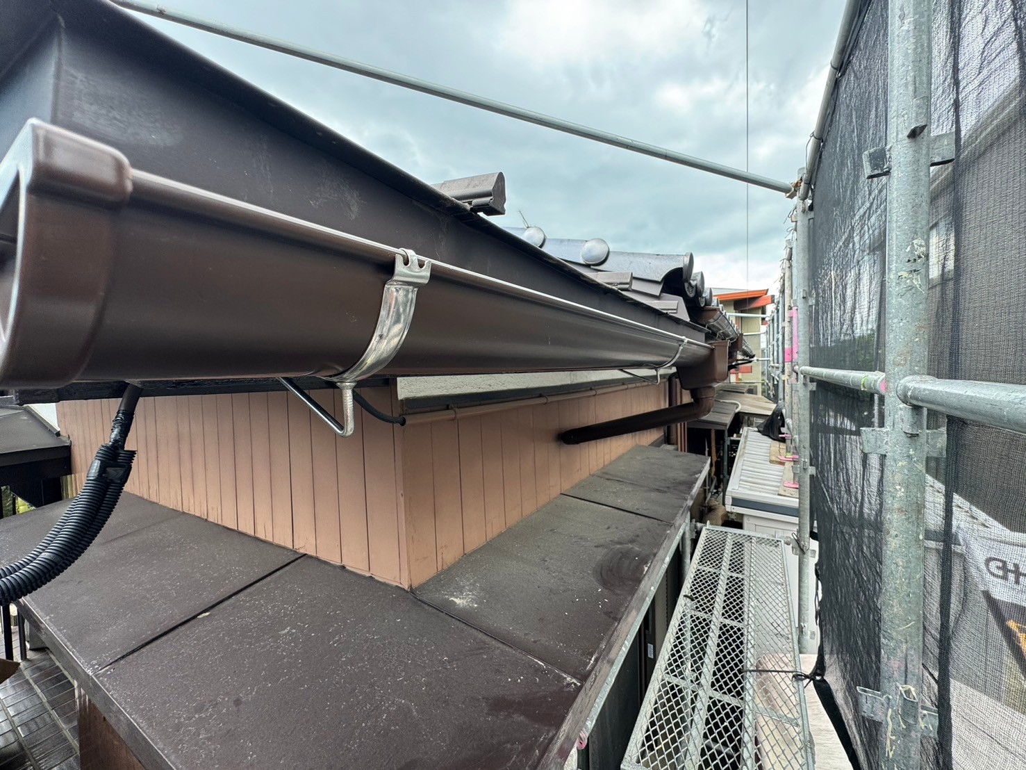 雨樋修繕工事の施工事例